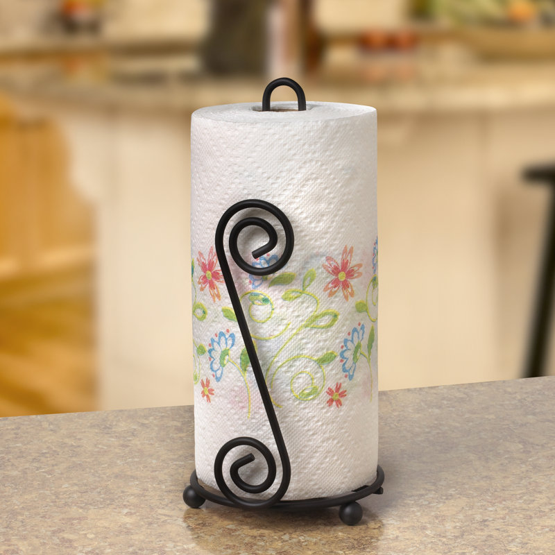 Fleur De Lis Living Jessica Free Standing Paper Towel Holder & Reviews